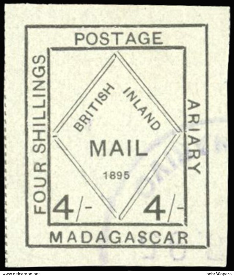 O N°48/ 54 - Ensemble De Timbres De MADACASCAR Consulaire Anglais De 1895. 14 Pièces. Toutes Les Valeurs Sont Présentes  - Sonstige & Ohne Zuordnung