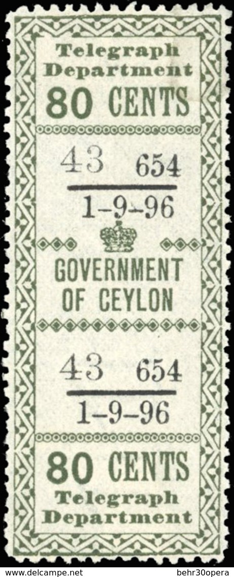 * N°53/58 +53a - Série De 7 Valeurs. (SG#131/138 - C.890£). SUP. - Ceylon (...-1947)