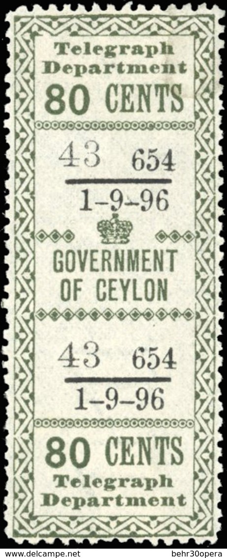 * N°53/58 +53a - Série De 7 Valeurs. (SG#131/138 - C.890£). SUP. - Ceylan (...-1947)