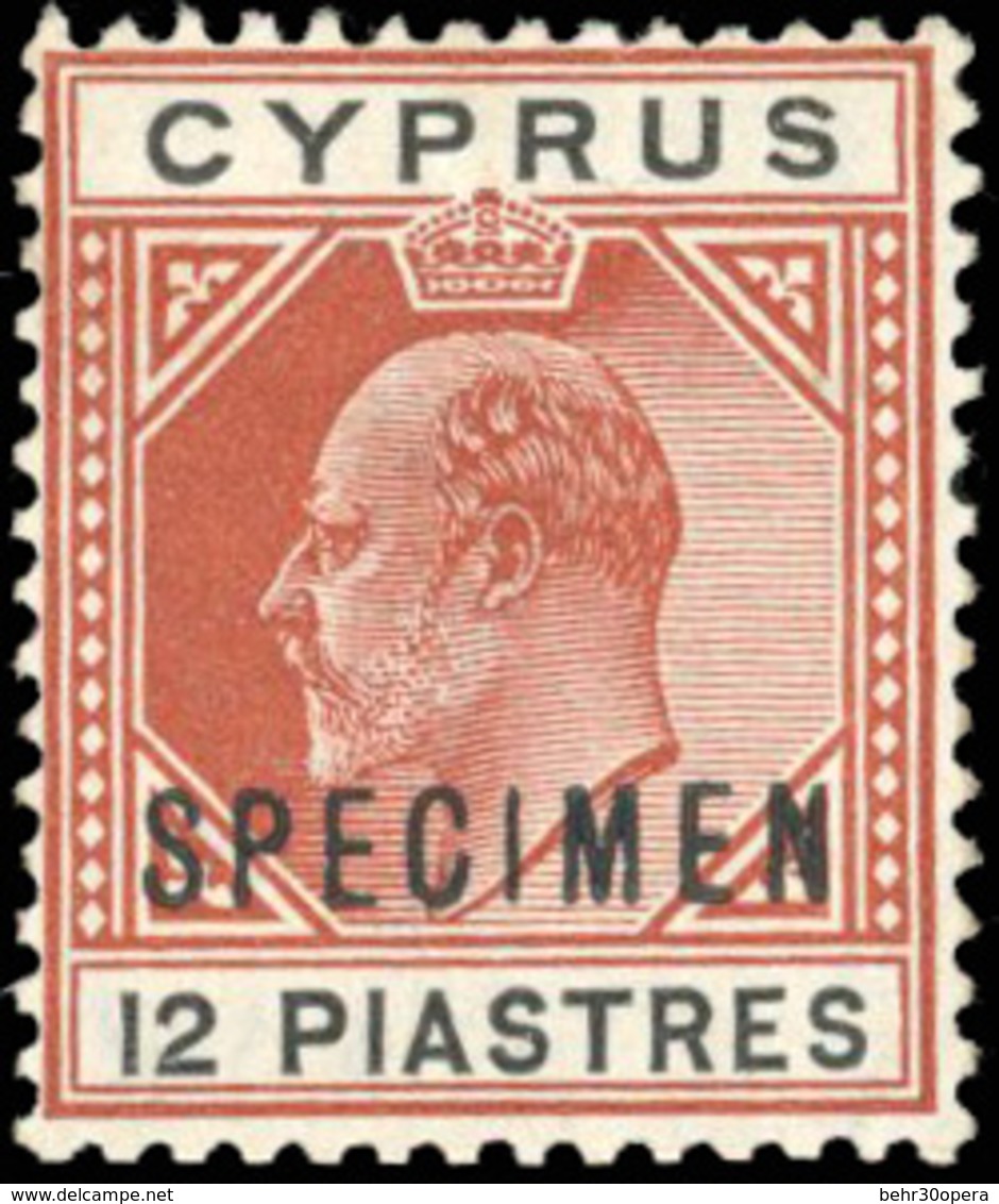 * N°24/26+28/29+31 - 6 Valeurs. Surcharge ''SPECIMEN''. Avec Et Sans Gomme. SG#40/42+44/45+47. TB. - Cyprus (...-1960)