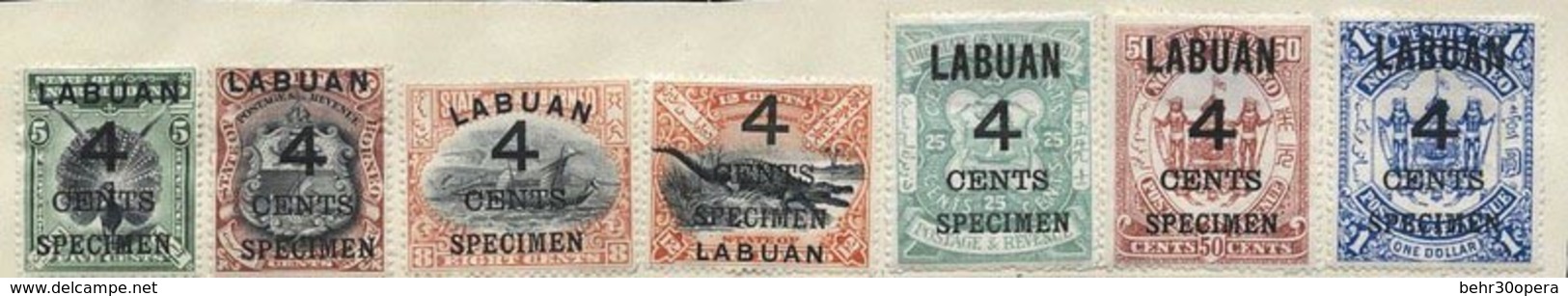 * N°86/ 94 - 7 Valeurs. Manque Le N°90 Et 91. Surch. SPECIMEN. TB. - Autres & Non Classés