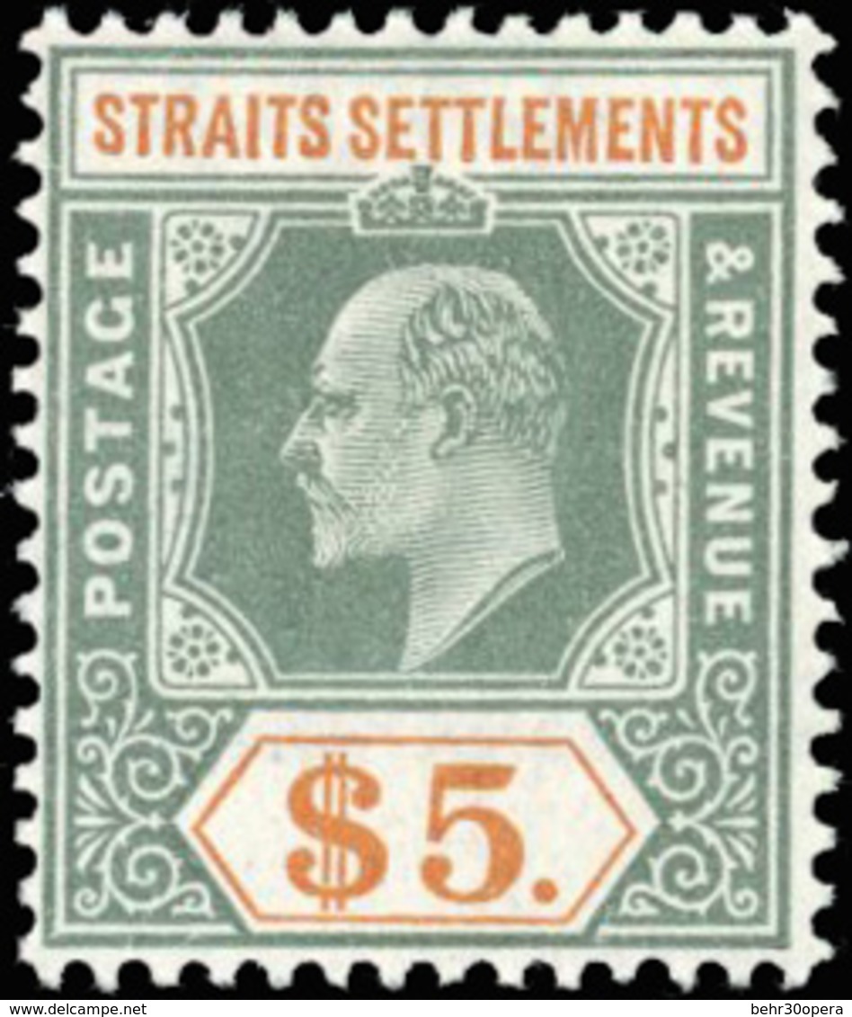 * N°79/ 90 - STRAITS SETTLEMENTS. Série De 12 Valeurs. (SG#110/121 - C.400£). SUP. - Malacca