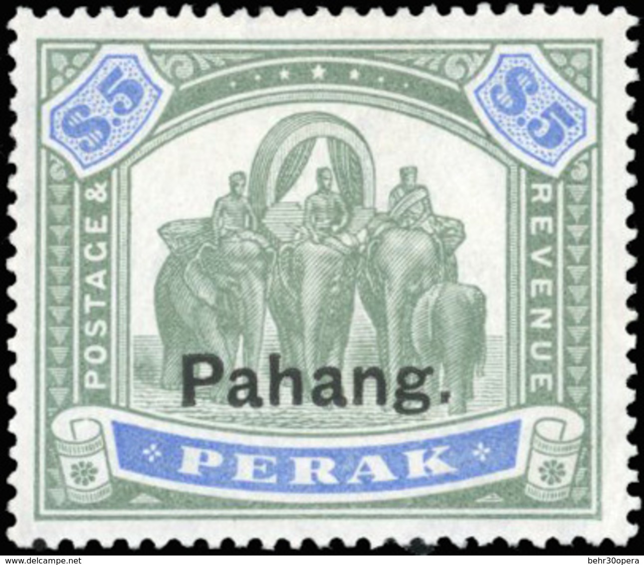 * N°15/20 - Série De 6 Valeurs. (SG#19/24 - C.2915£). SUP. - Pahang
