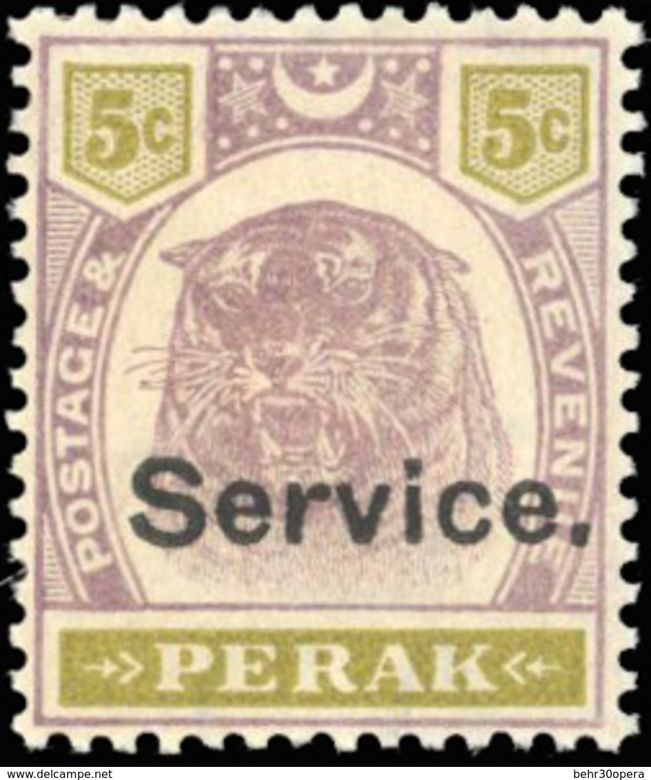 * N°1/11 - Série De 11 Valeurs. (SG#O1/O11 - C.1800£). SUP. - Perak