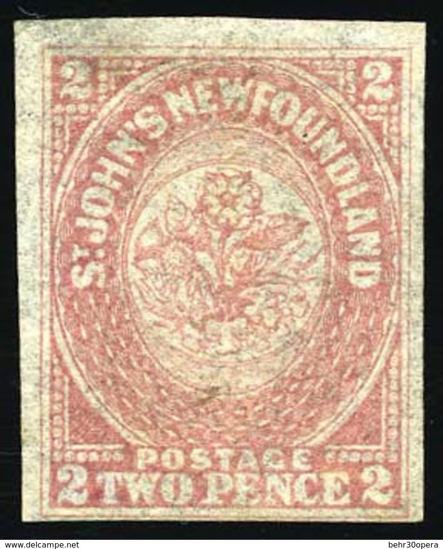 (*) N°14 - SG#17. 2d. Rose Lake. Soft Paper. Very Fine. - Other & Unclassified