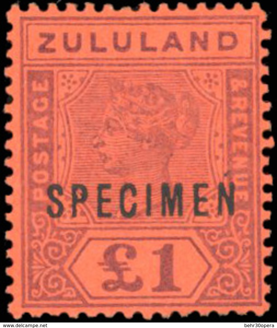 * N°15/19 + 21/22 - 7 Valeurs. SG#21/25+27/28. TB. - Zululand (1888-1902)