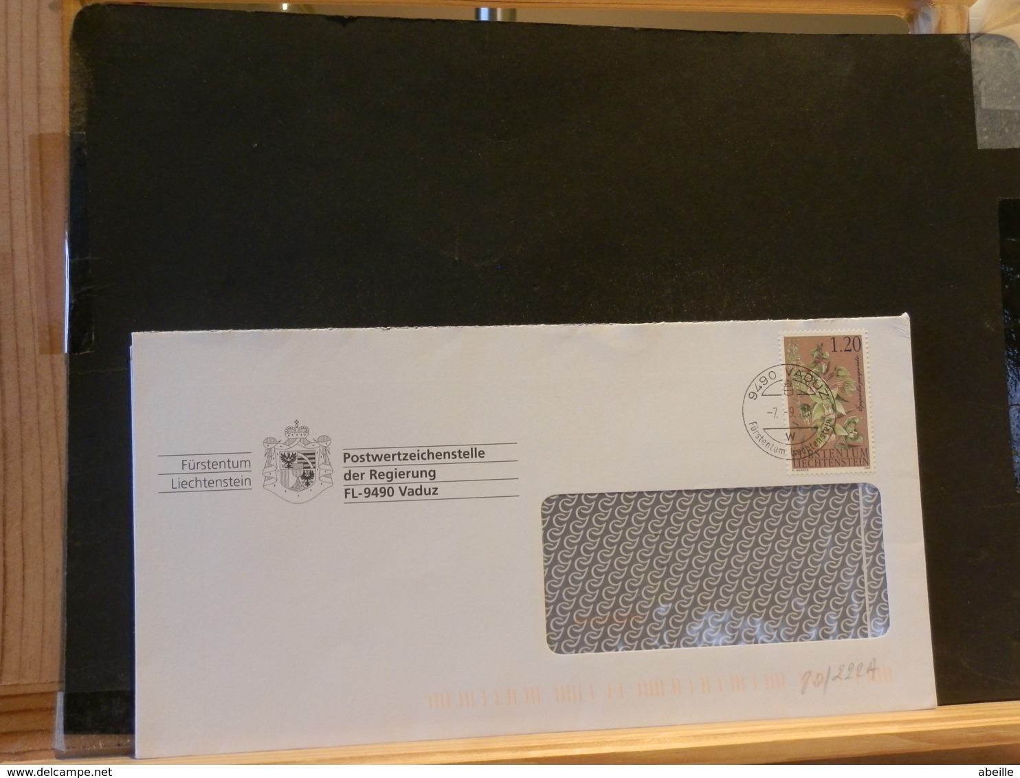 80/222A  LETTRE LIECHTENSTEIN 2005 - Covers & Documents