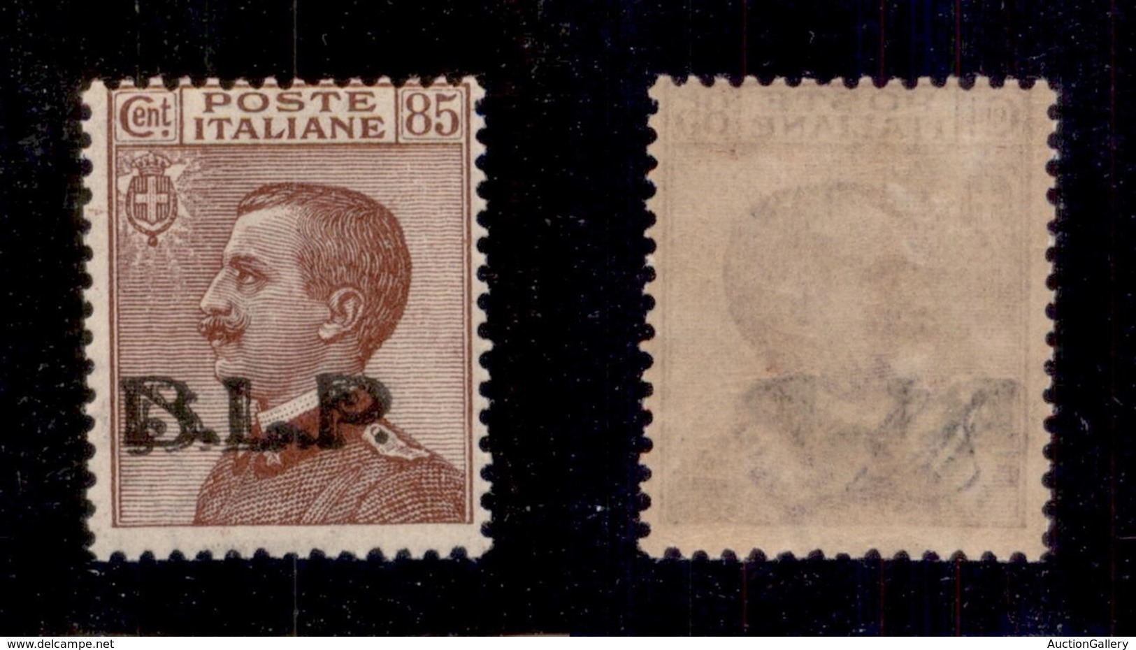 REGNO - B.L.P - 1923 - 85 Cent (18ea) Con Soprastampa A Sinistra - Gomma Originale - Lieve Traccia Di Linguella - Diena - Autres & Non Classés