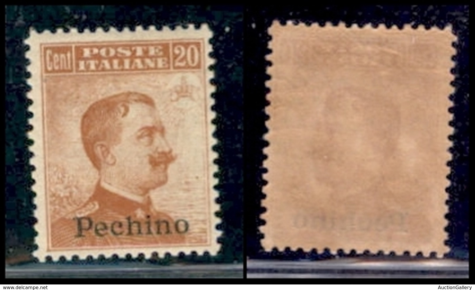 UFFICI POSTALI ALL'ESTERO - PECHINO - 1917 - 20 Cent (12) - Gomma Integra (1.125) - Autres & Non Classés