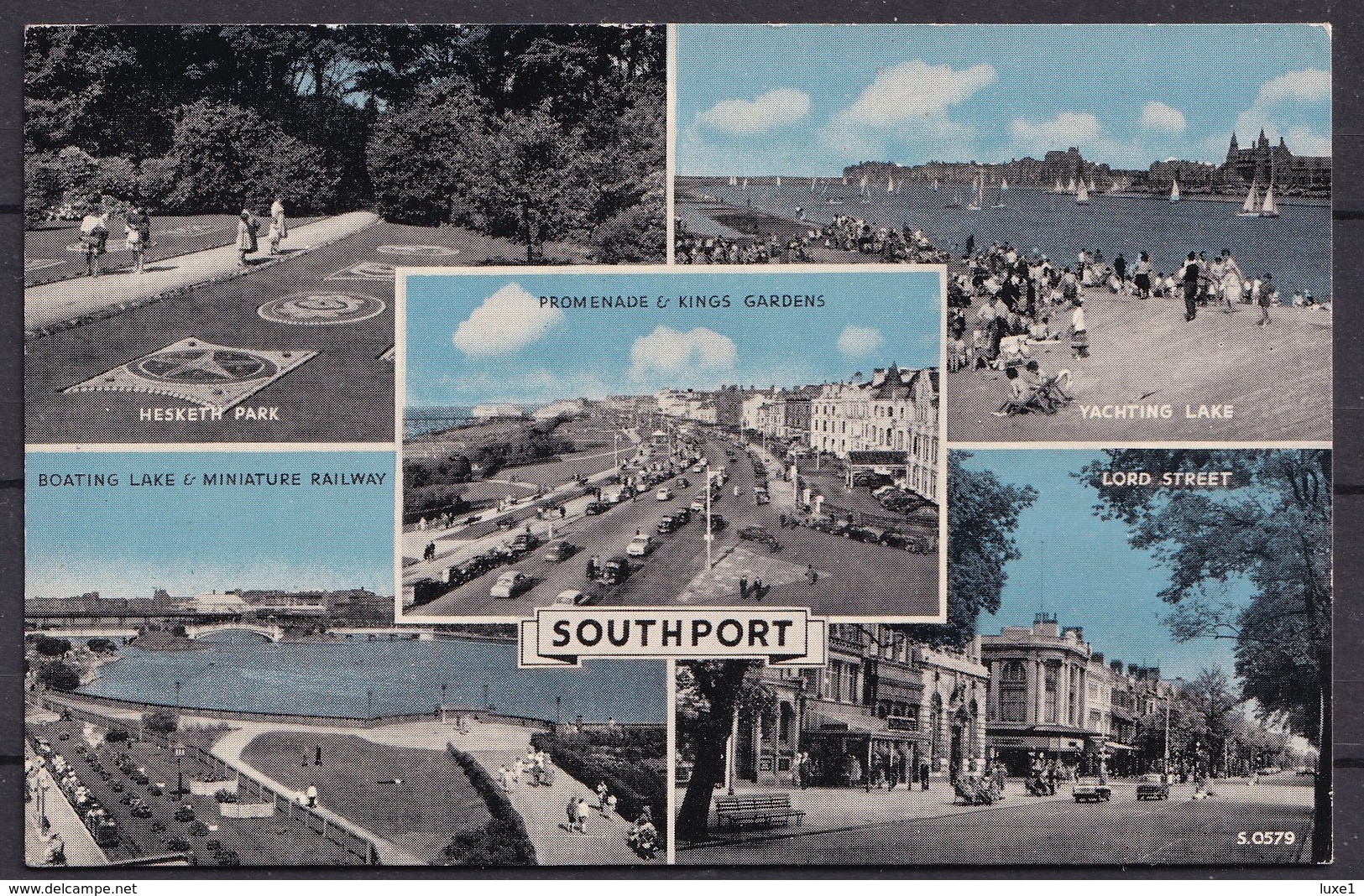 UNITED  KINGDOM  ,  Southport ,  OLD  POSTCARD - Southport