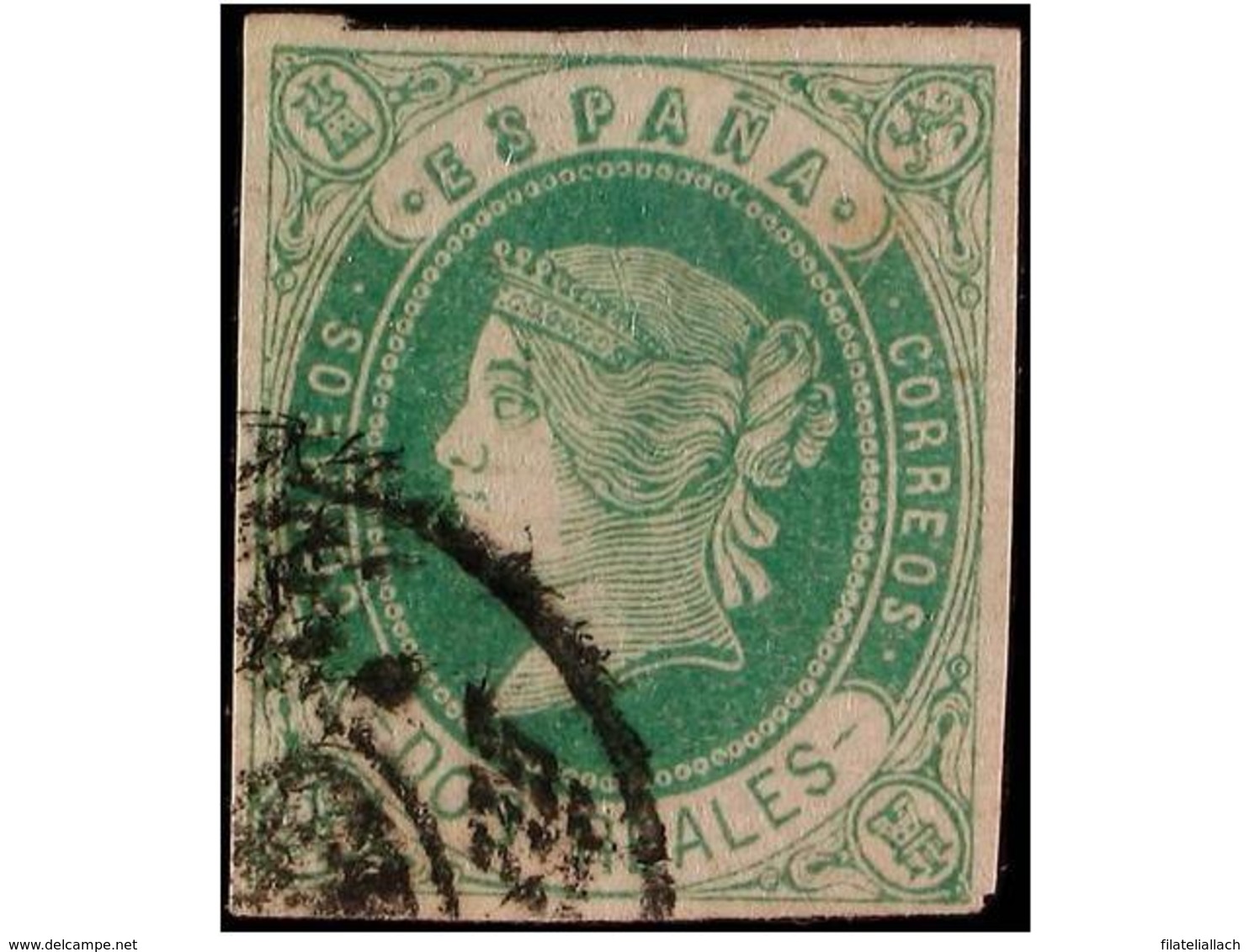 SPAIN: ISABEL II. 1850-65. IMPERF. ISSUES - Other & Unclassified