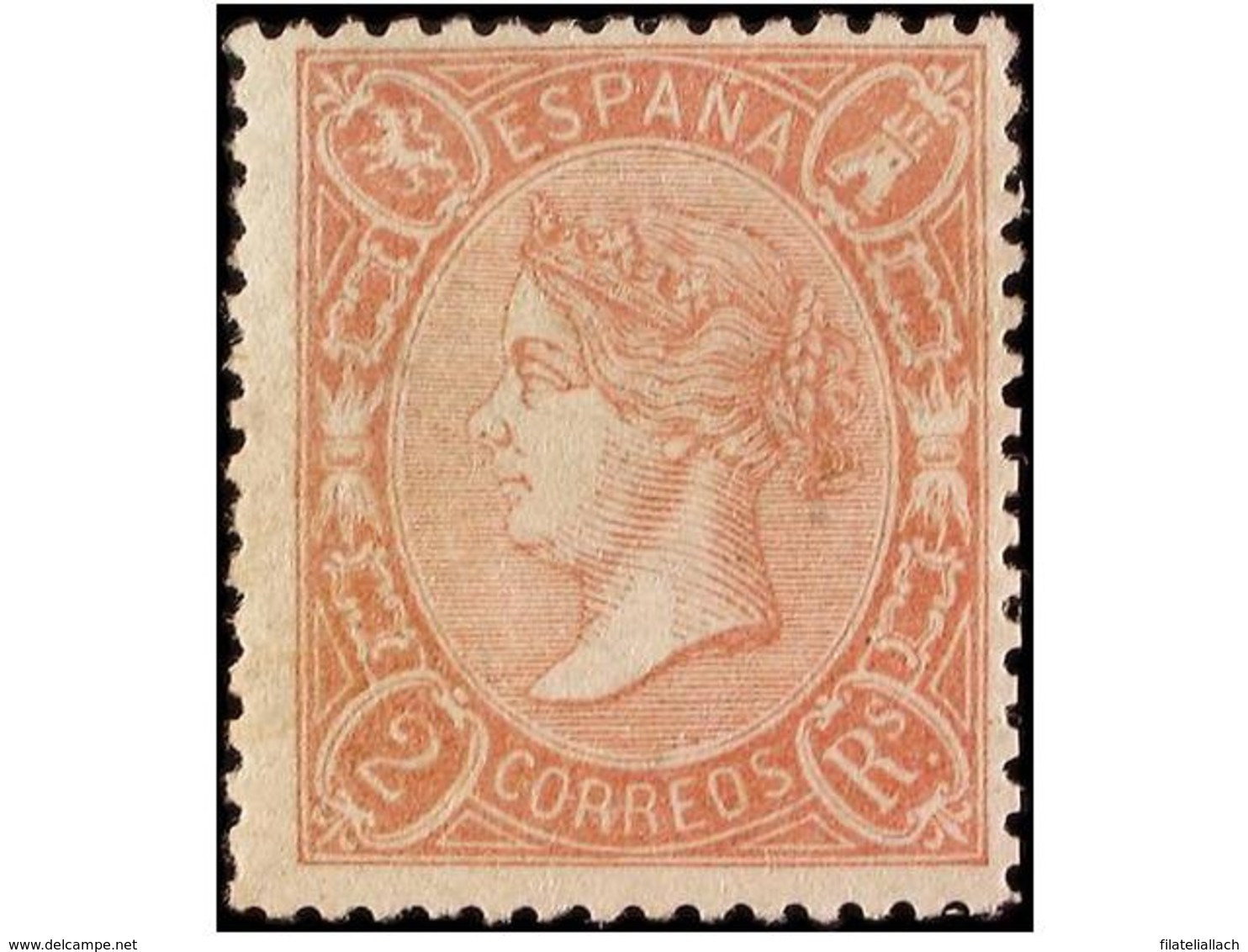 SPAIN: ISABEL II. 1865-69. PERF. ISSUES - Autres & Non Classés