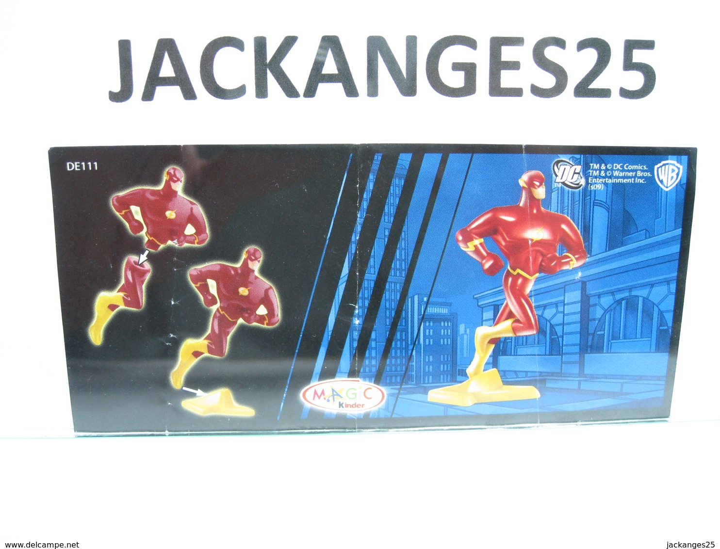 KINDER JUSTICE LEAGUE ITALIE 2009 MPG DE 111 FLASH + BPZ - Families