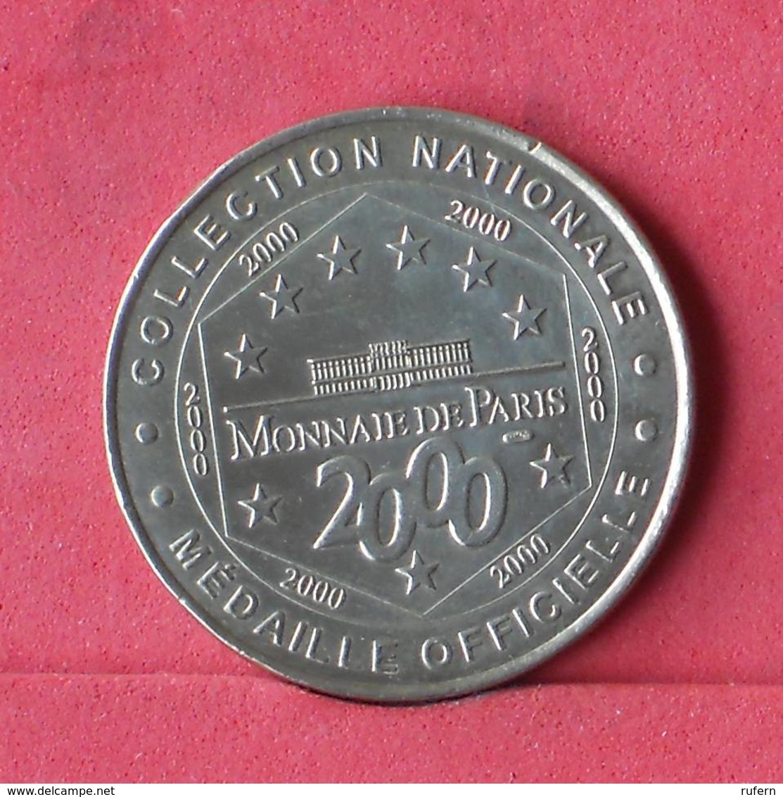 FRANCE - MONNAIE DE PARIS -  MONTMARTRE 2000 -   2 SCANS     - (Nº33202) - 2000