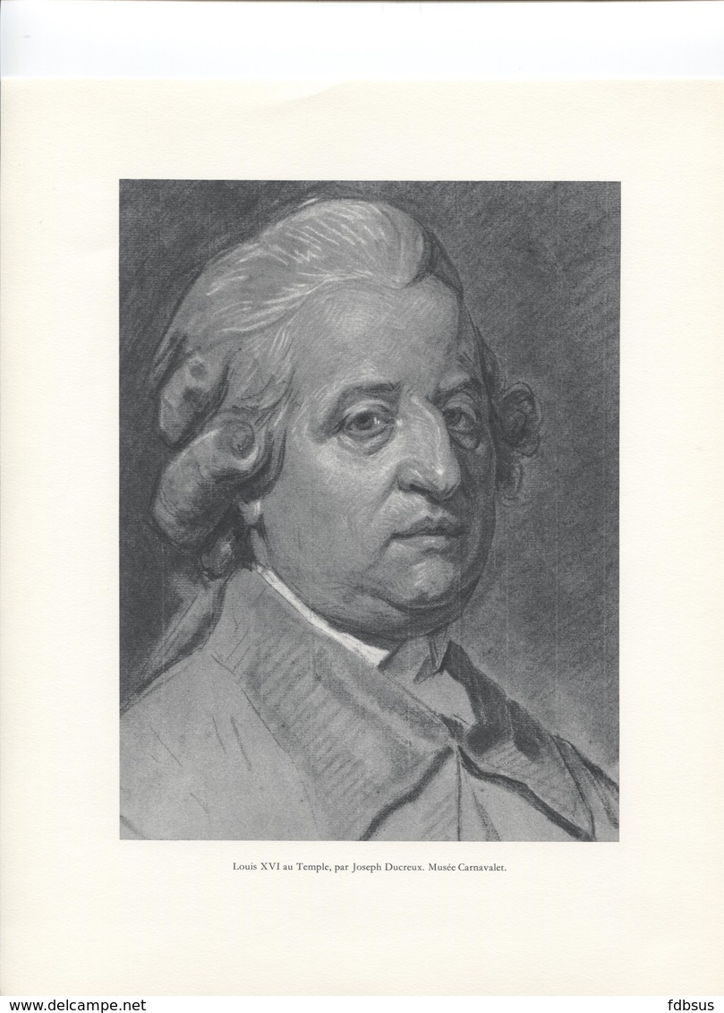 GRANDES FIGURES DE FRANCE - Louis XVI Au Temple  Par Joseph Ducreux - Historia