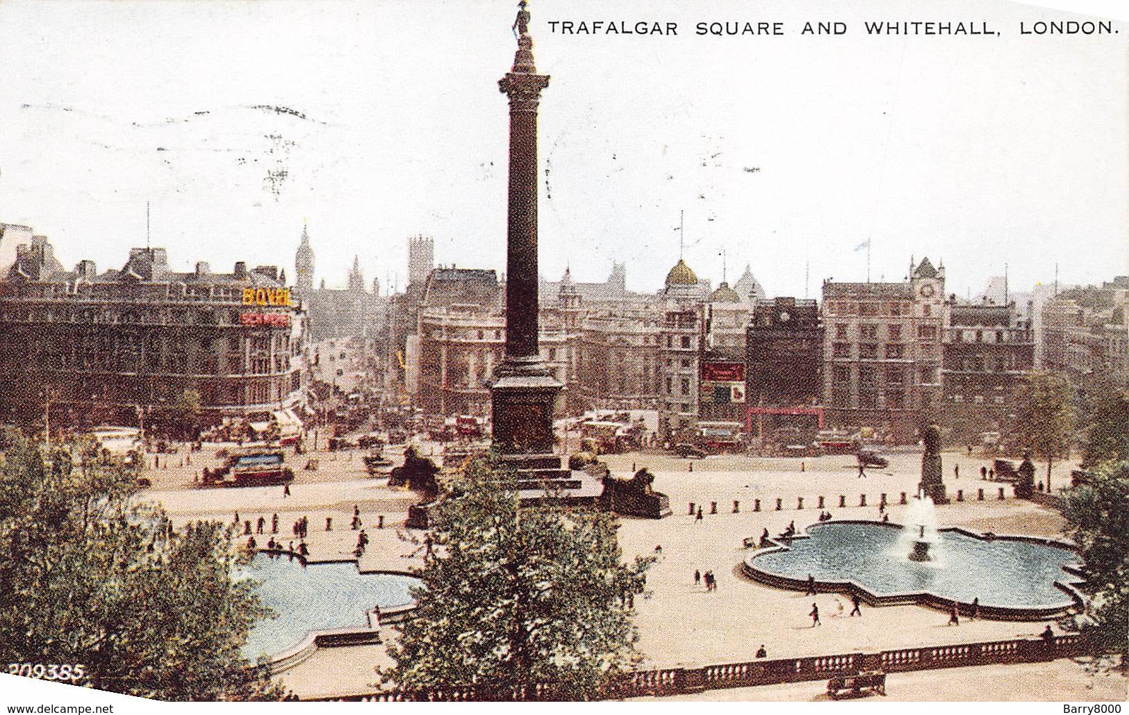 London Londen   Trafalgar Square And Whitehall Stamp Olympic Games    Barry 4648 - Andere & Zonder Classificatie