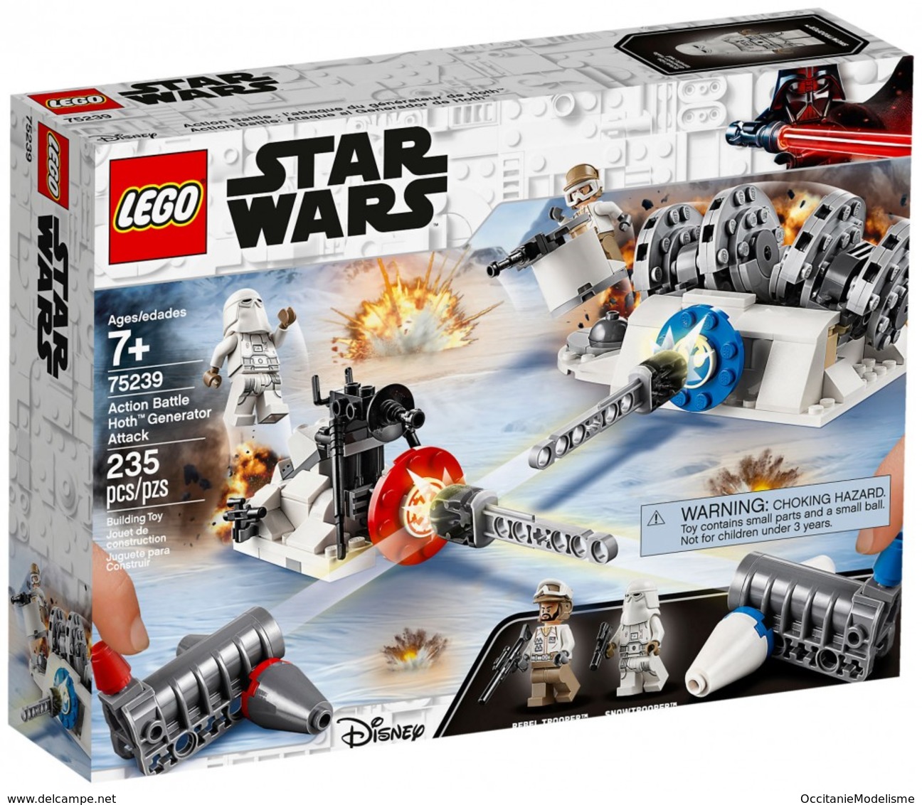 Lego Star Wars - ACTION BATTLE L'attaque Du Générateur De Hoth Réf. 75239 Neuf - Unclassified