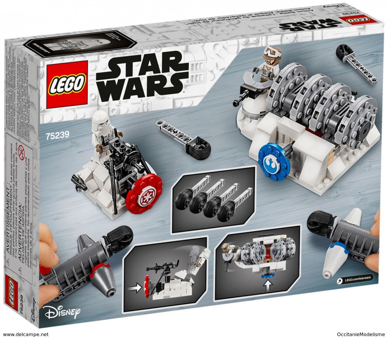 Lego Star Wars - ACTION BATTLE L'attaque Du Générateur De Hoth Réf. 75239 Neuf - Non Classés