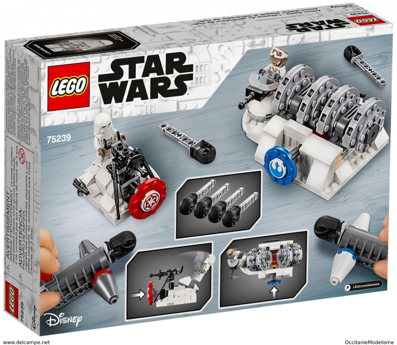 Lego Star Wars - ACTION BATTLE L'attaque Du Générateur De Hoth Réf. 75239 Neuf - Unclassified