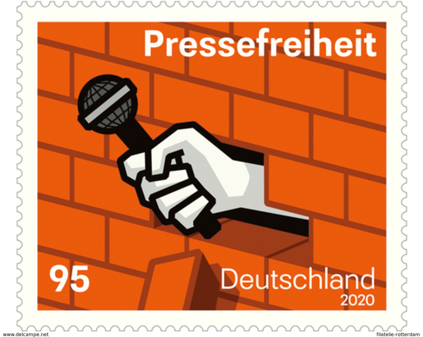 Duitsland / Germany -  Postfris / MNH - Persvrijheid 2020 - Ongebruikt