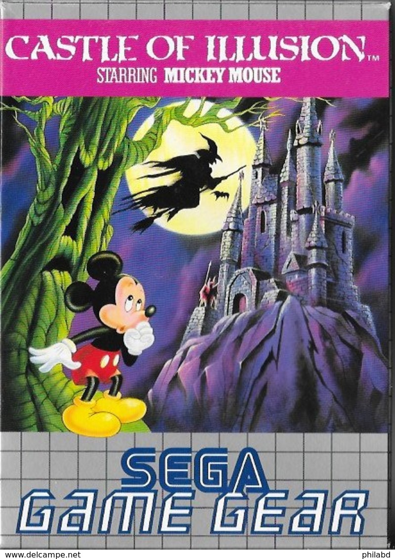 SEGA Game Gear - Castle Of Illusion Starring Mickey Mouse 1991 - Other & Unclassified