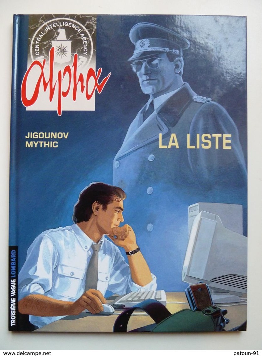 Alpha, La Liste,  En TTBE - Alpha