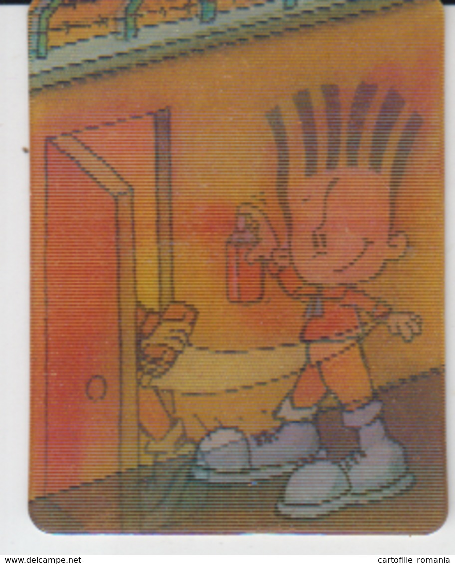 Trading Card - 3D Card - Chipicao Chipi - Childrens Animations Cartoons Comics 53/40 Mm - Other & Unclassified