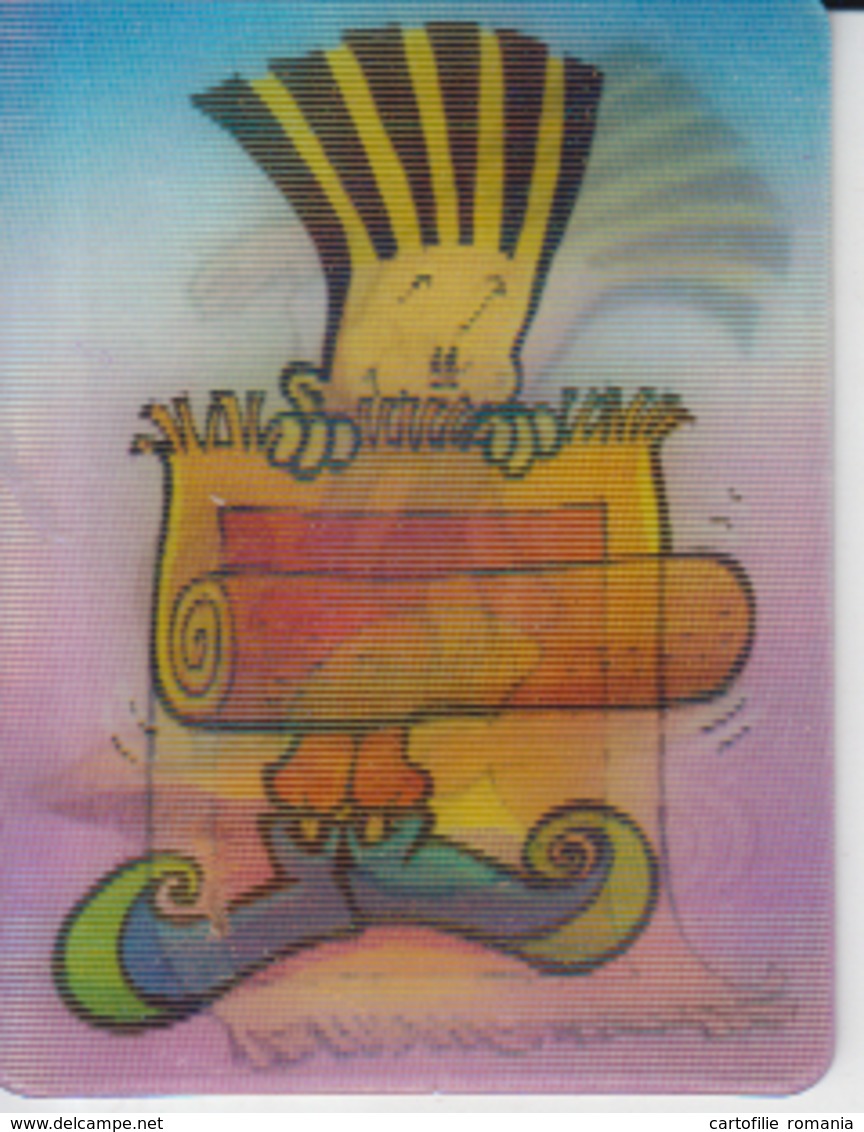 Trading Card - 3D Card - Chipicao Chipi - Childrens Animations Cartoons Comics 53/40 Mm - Autres & Non Classés