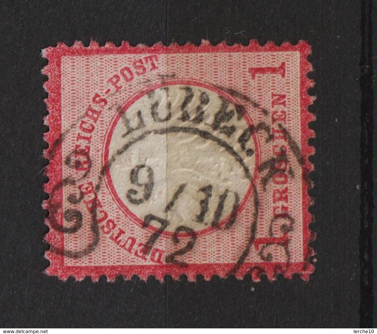 MiNr. 4  Hufeisen-Stempel  LÜBECK - Used Stamps