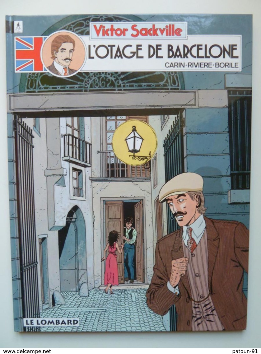 Victor  Sackville, L'Otage De Barcelone, En TTBE - Victor Sackville