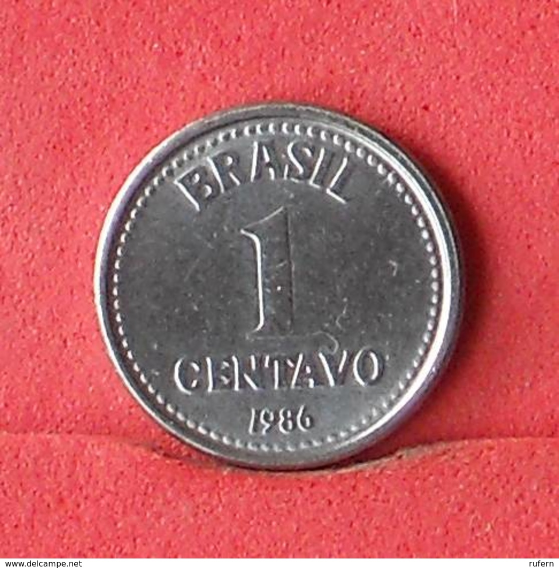 BRAZIL 1 CENTAVO 1986 -    KM# 600 - (Nº33222) - Brésil