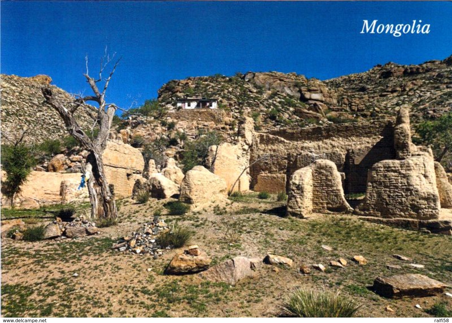 1 AK Mongolei * Ruinenen Des Khugnu-khan Klosters (Monastery) Im Khogno Khan Nationalpark * - Mongolei