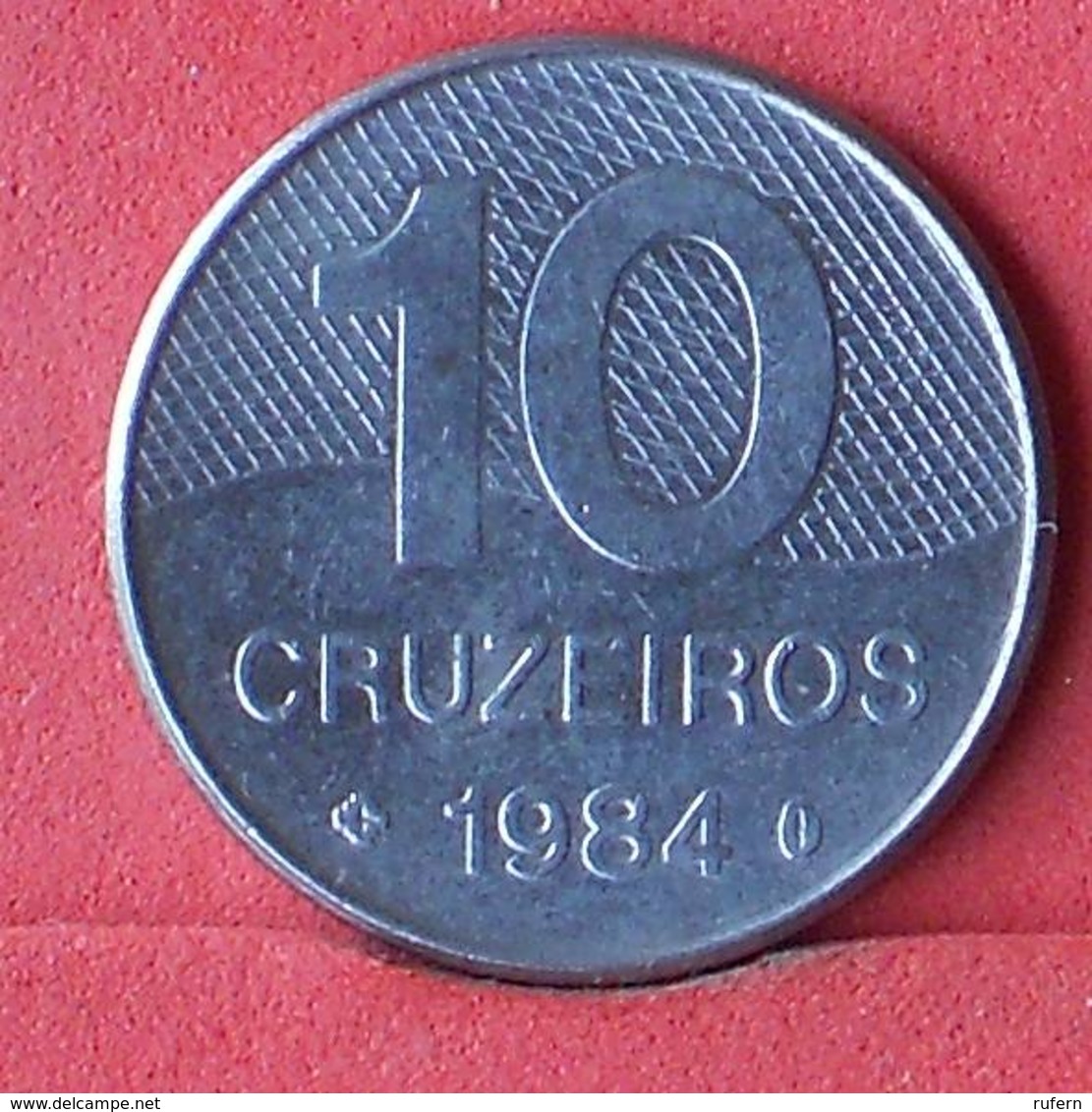 BRAZIL 10 CRUZEIRO 1984 -    KM# 592,1 - (Nº33227) - Brasilien