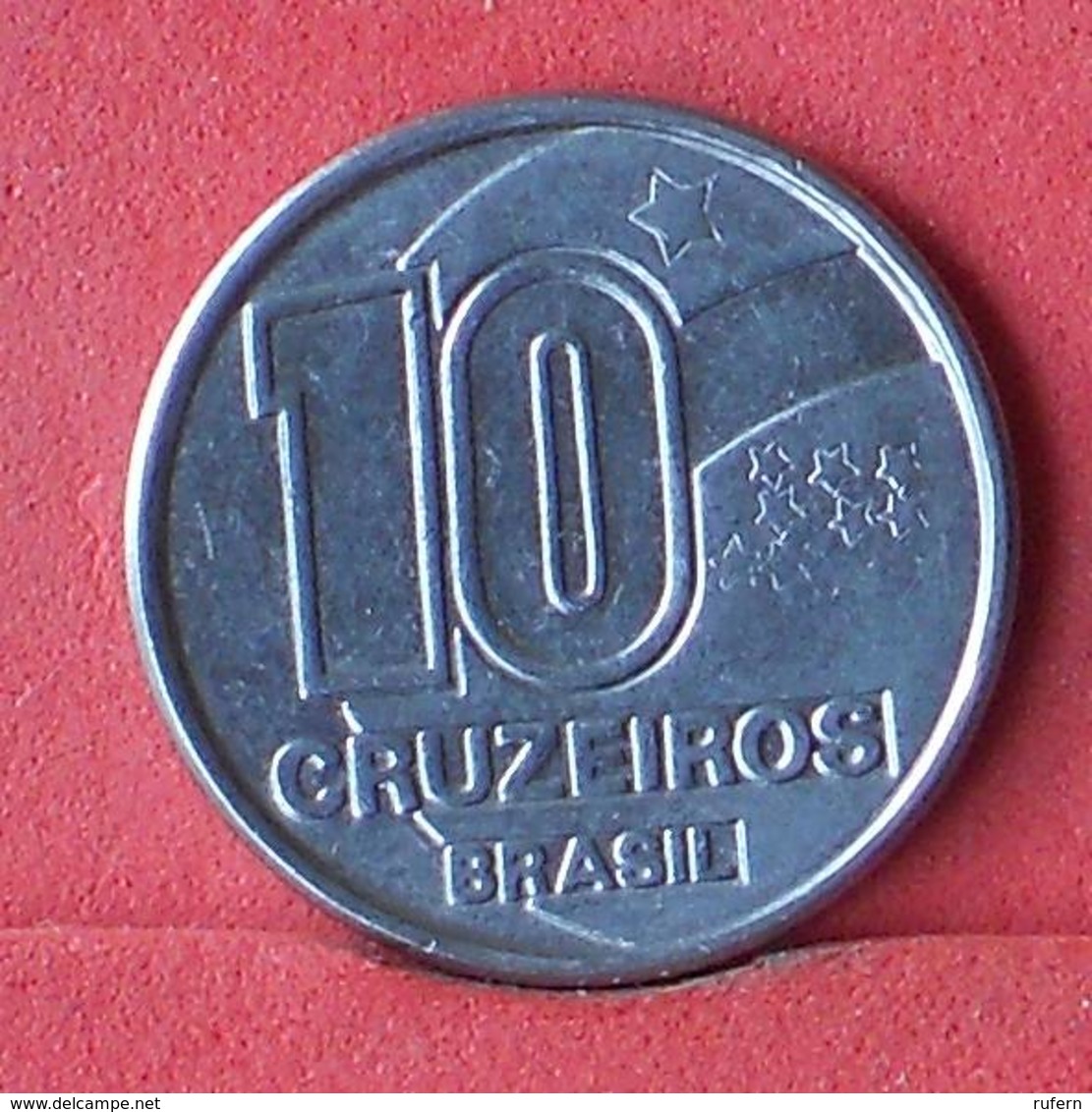 BRAZIL 10 CRUZEIRO 1990 -    KM# 619,1 - (Nº33229) - Brésil