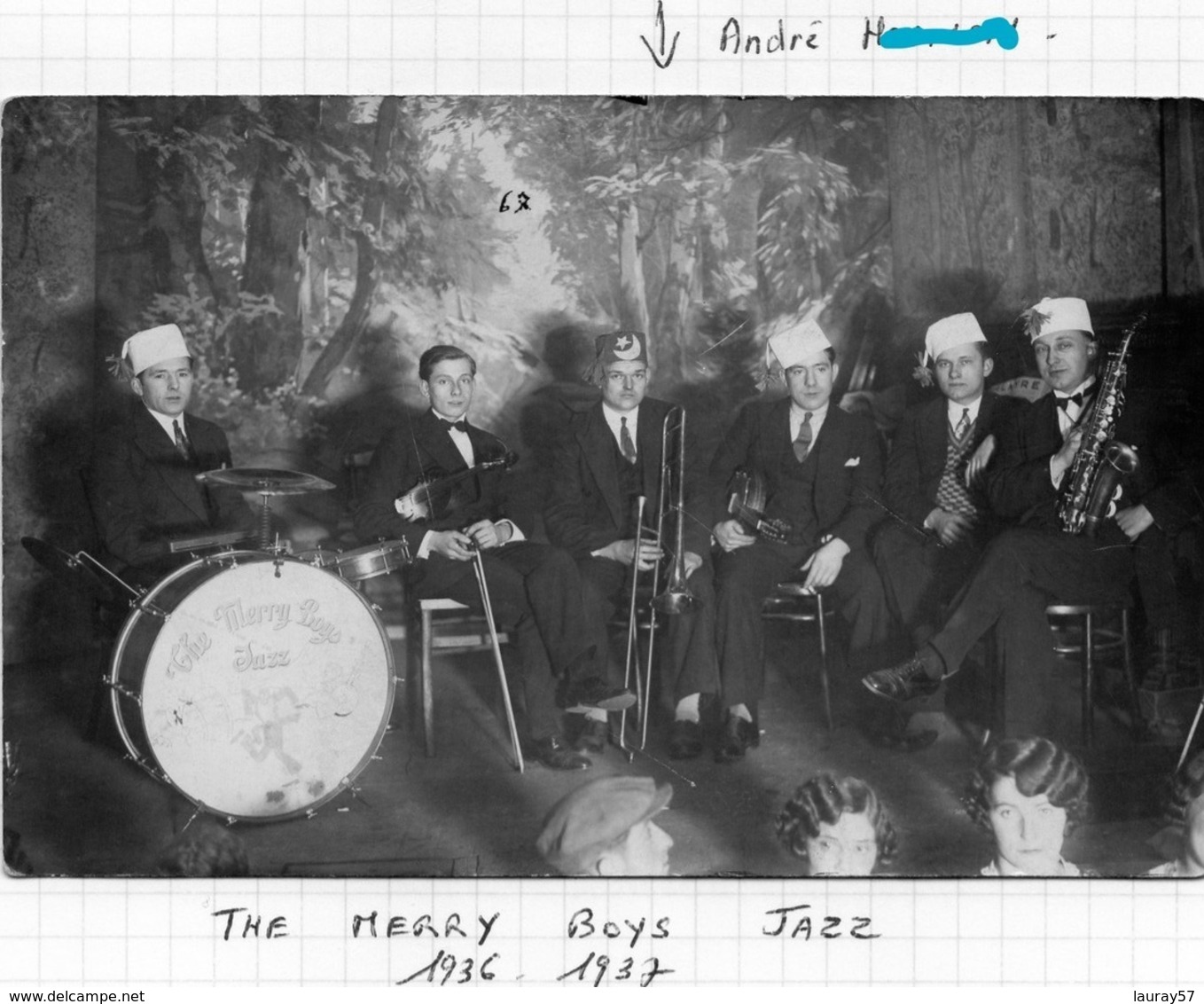 The Merry Boys Jazz-ARS-SUR-MOSELLE 1936-37 ( Meme Nom De Famille STE DE MUSIQUE D' ARS-SUR-MOSELLE Legende D' Album  ) - Altri & Non Classificati