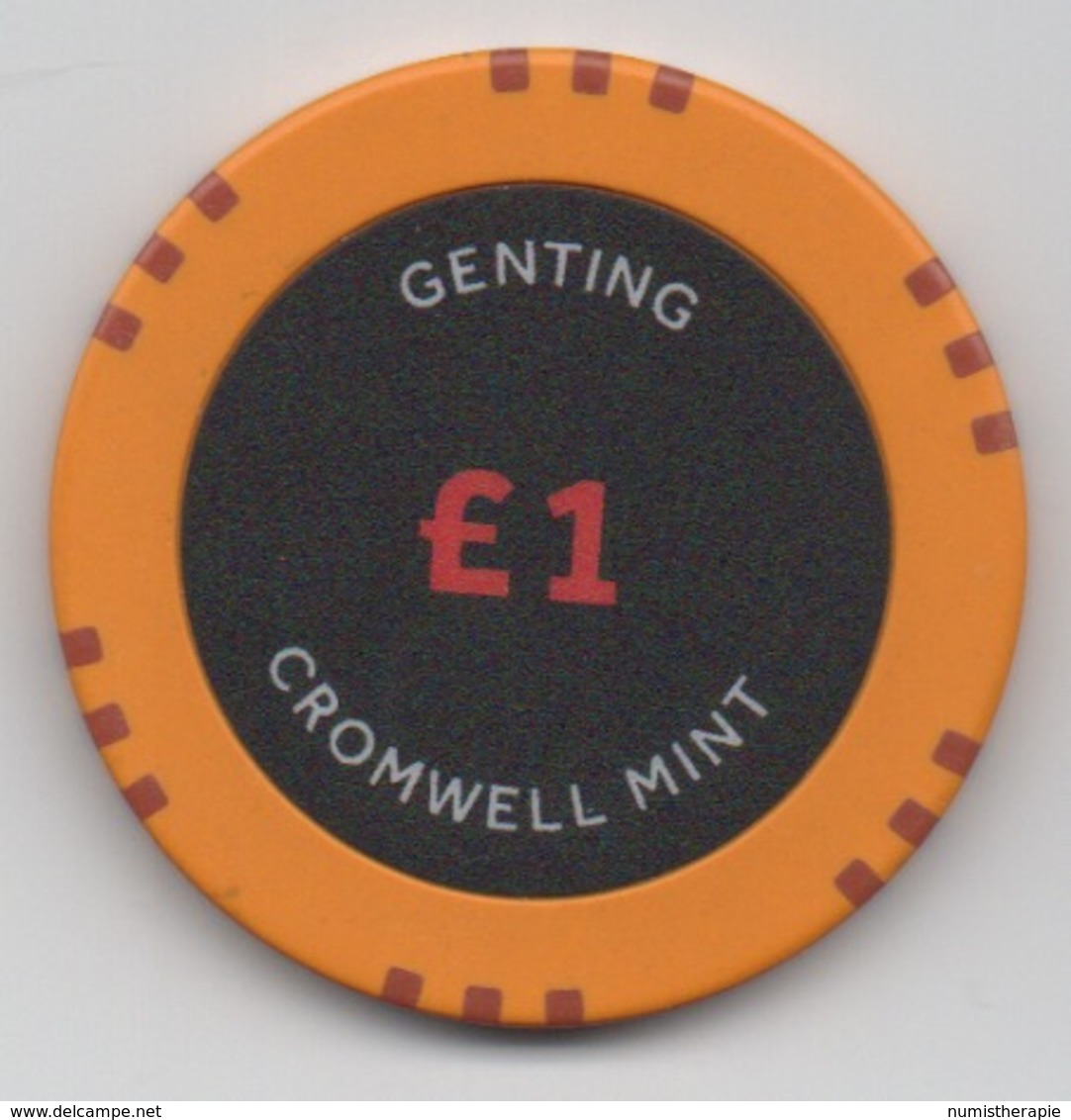 Jeton De Genting Casino : Cromwell Mint £1 - Casino