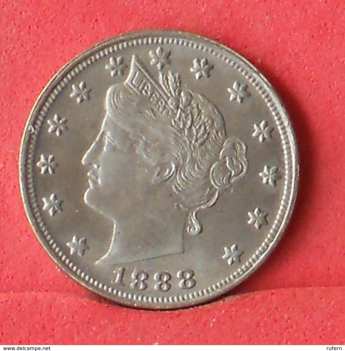 USA 5 CENTS 1888 - ***REPLICA***    4,5 GRS 21,2 MM       - (Nº33273) - 1883-1913: Liberty (Libertà)