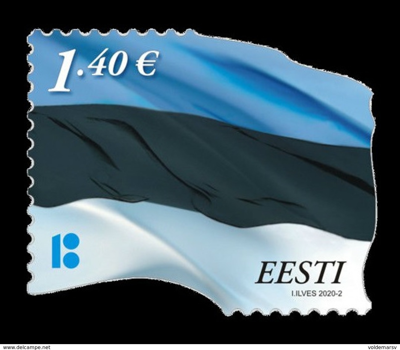 Estonia 2020 Mih. 915II National Flag MNH ** - Estland