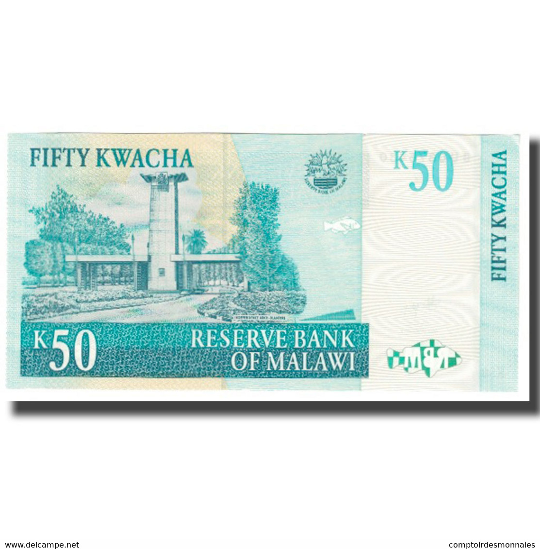 Billet, Malawi, 50 Kwacha, 2011, 2011-06-30, KM:53c, NEUF - Malawi