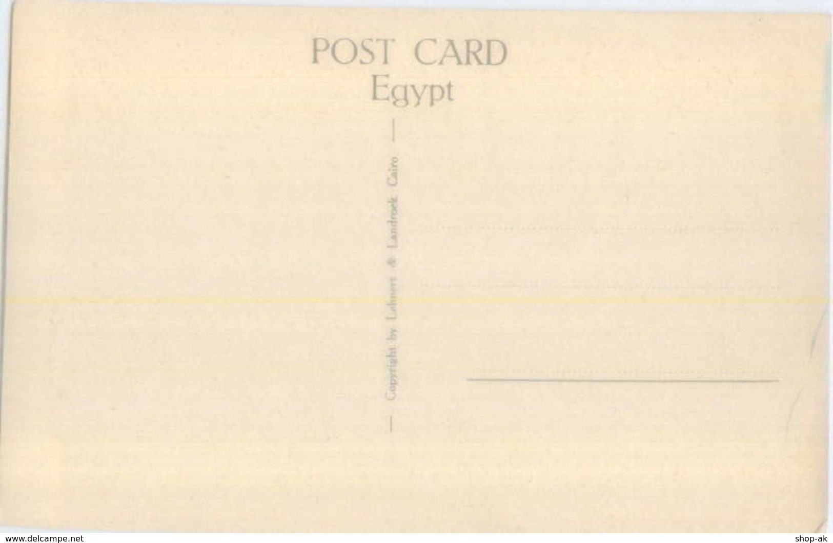 U1962/ Egyptian Lady Ägypten Junge Verschleierte Frau AK Verlag:Lehnert Landrock - Non Classés