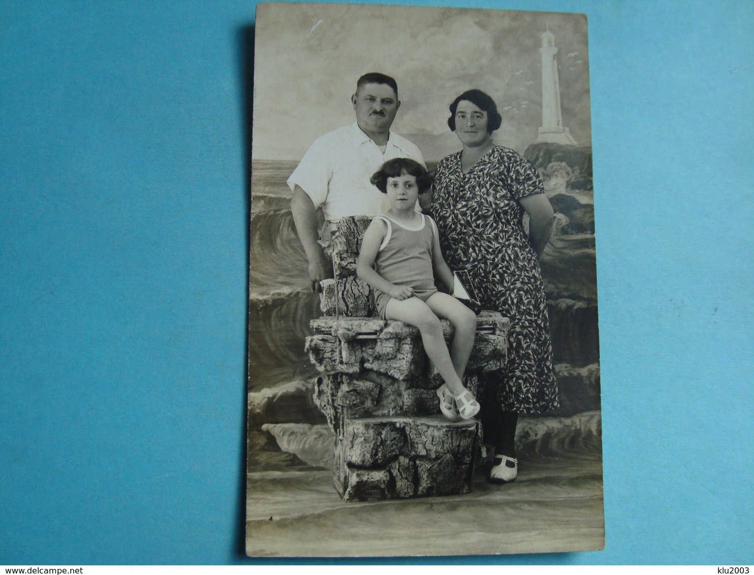 22 - SAINT QUAY PORTRIEUX - Carte Photo - Une Famille - 1934 - Saint-Quay-Portrieux