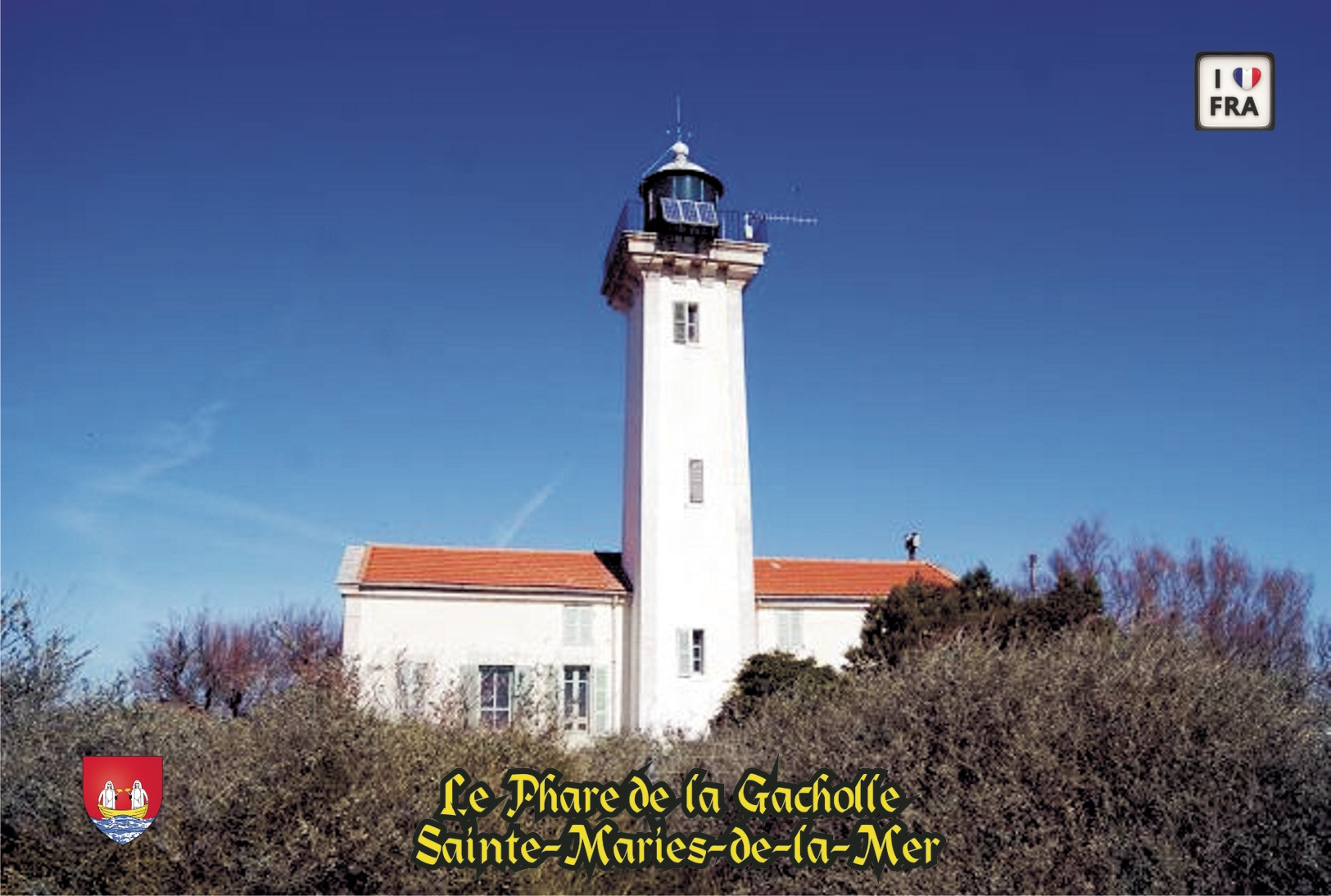 Set 6 Cartes Postales, Phares, Lighthouses Of Europe, France, Saintes-Maries-de-la-Mer, Le Phare De La Gacholle - Fari