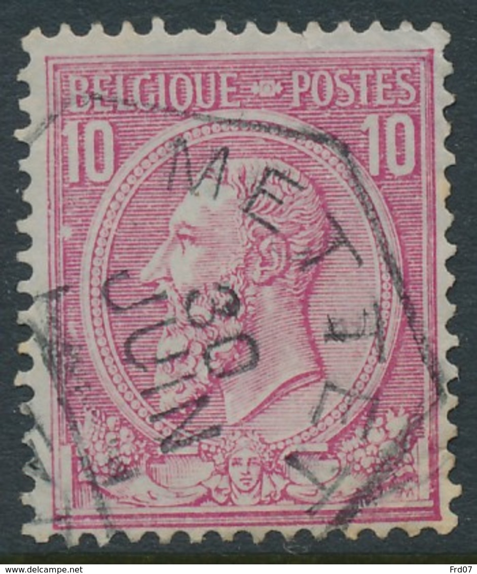 46 - Oblitération Mettet - 1884-1891 Leopold II.