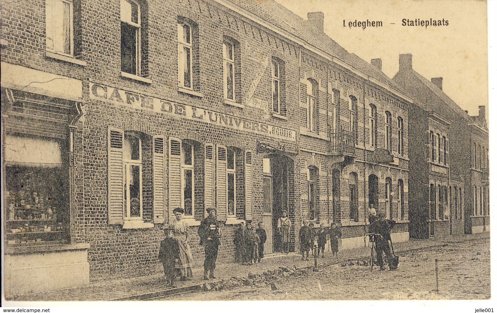 Ledeghem Ledegem Statieplaats 1915 - Ledegem