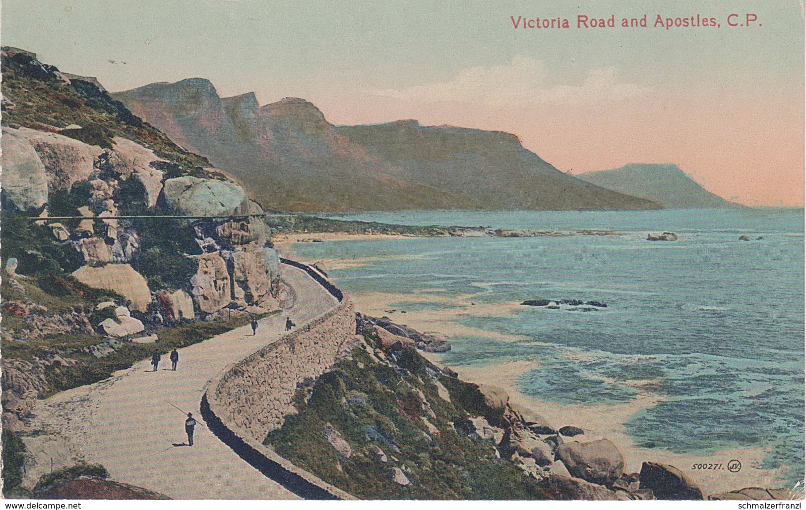 CPA AK Victoria Road And Apostles A Camps Hout Bay Cape Town Kapstadt Kaapstad Südafrika Afrique De Sud South Africa - South Africa