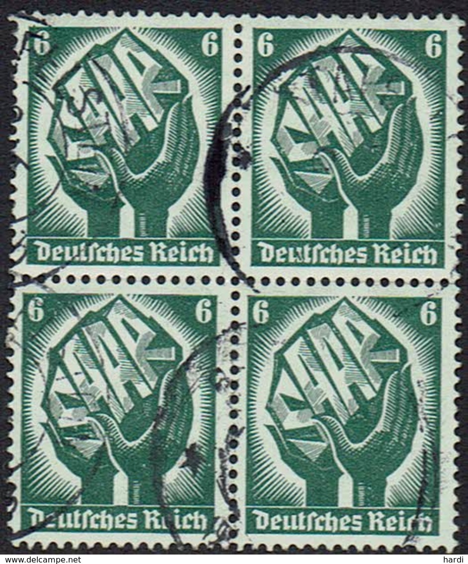 DR,1934, MiNr 544, Gestempelt - Usati