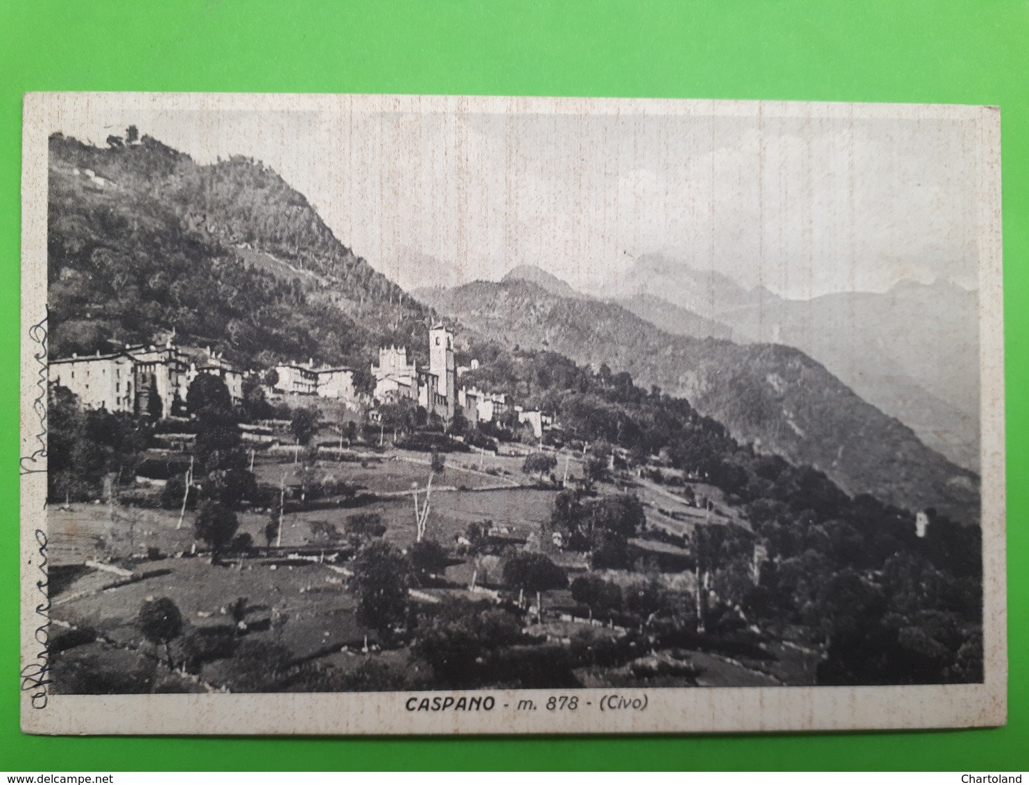 Cartolina - Caspano -m- 878 - (Civo) - 1941 - Sondrio