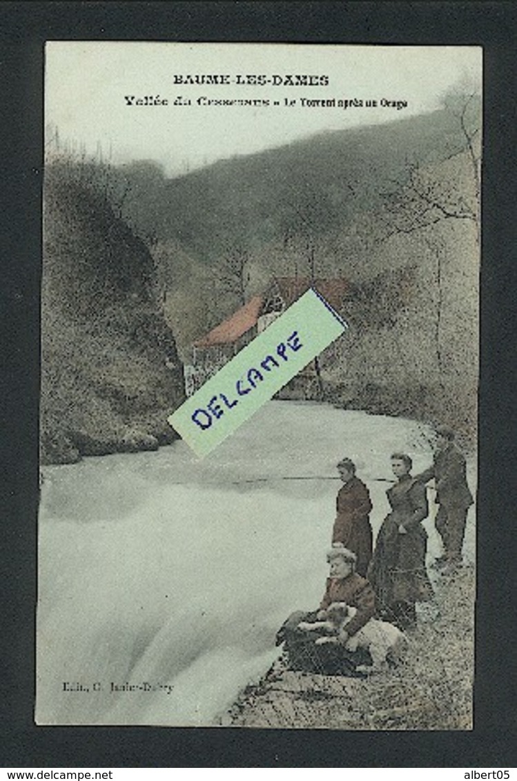 Environs De Baume-Les-Dames - Vallée De Cesserans - Le Torrent Après Un Orage - Cachet Militaire - Guerre 1914/1918 - Baume Les Dames