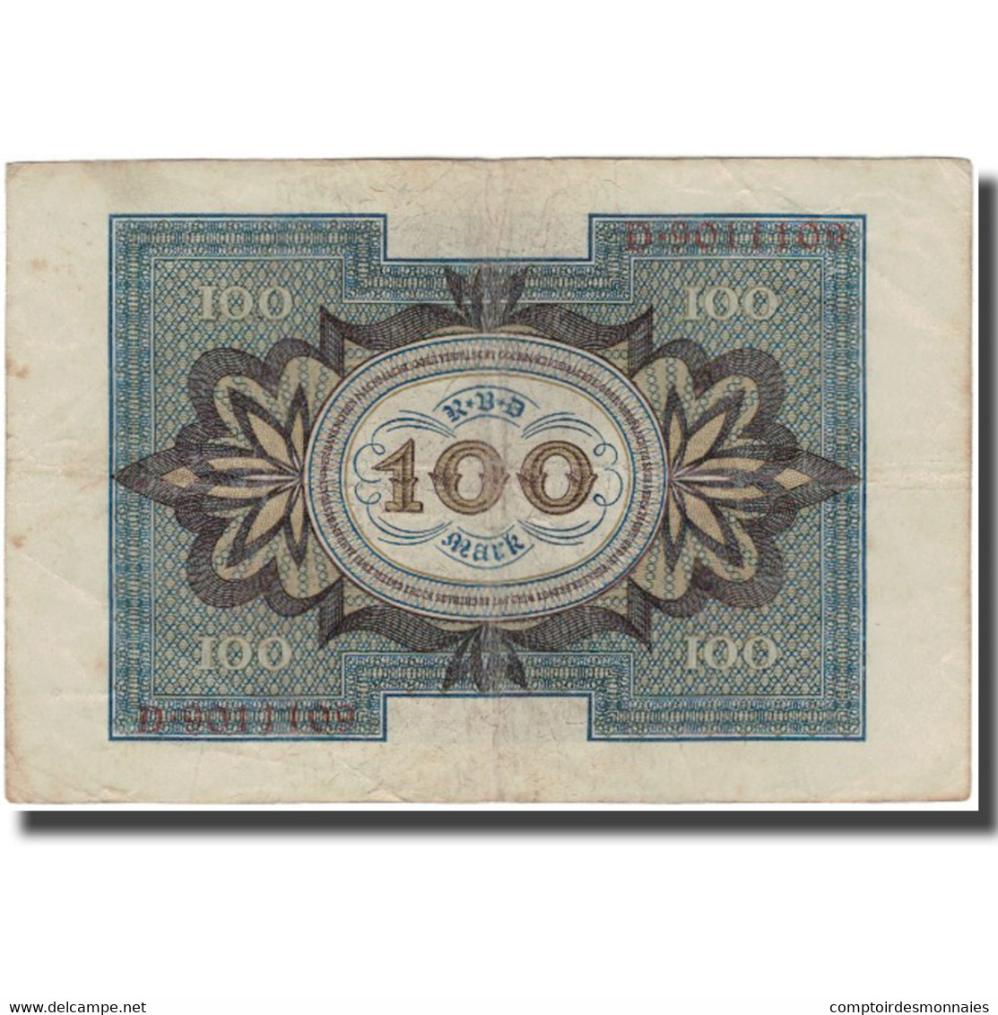 Billet, Allemagne, 100 Mark, KM:69a, TB+ - 100 Mark