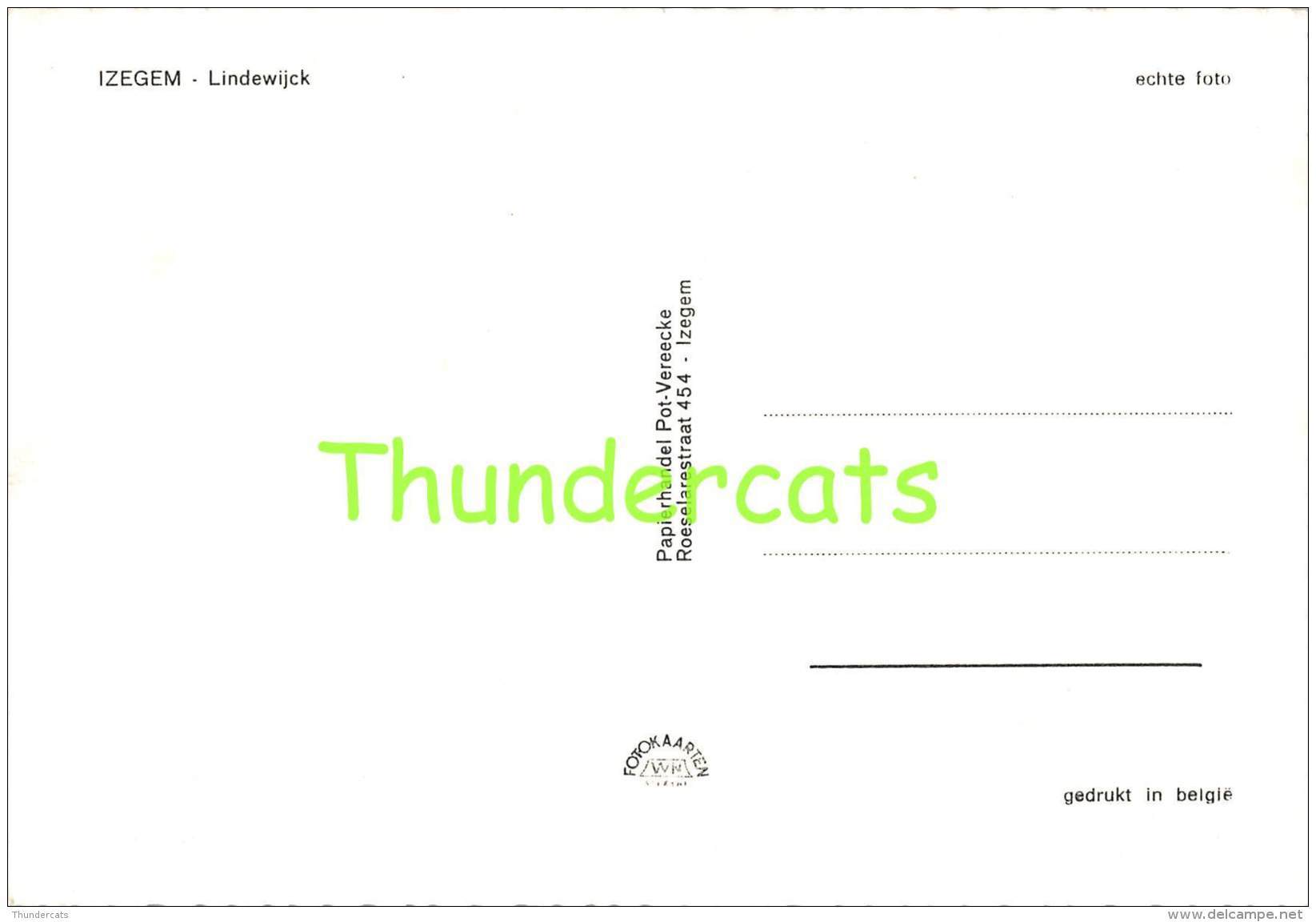 CPSM IZEGEM LINDEWIJCK - Izegem